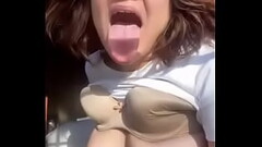 Boobs and tongue out Thumb
