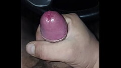 Cumming in the car Thumb