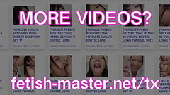 Japanese Asian Tongue Spit Face Nose Licking Sucking Kissing Handjob Fetish - More at fetish-master. Thumb