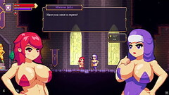 Scarlet Maiden [ Hentai game PornPlay ] Ep.2 Gloryhole and futanari blowjob in the caves Thumb
