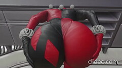 Harley Quinn makes her fat ass shake Thumb