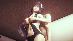 3D Hentai Got Big Boobs Massage Thumb