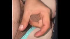 Jerking and cumming hard while wearing my relative panties Thumb