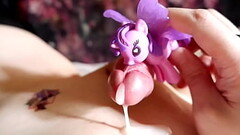 [EroNekoKun] - MLP Fairy Twilight Sparkle getting Nectar from my Cock Thumb