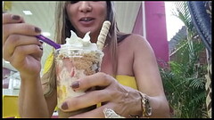 Fui contemplado  com  a Gostosa do App. Thumb