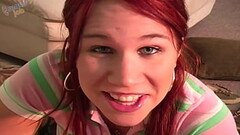 Eighteen year old Alyssa West loves big loads all over her huge tits! Thumb