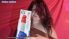 NS Novelties Tricolour Dildo Review Thumb