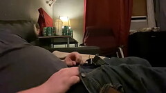 Man touches himself Thumb