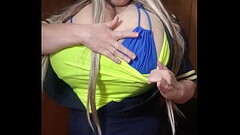 Mistress Susi teasing with huge tits Thumb